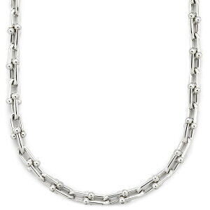 Tiffany Co Link Necklace Hardware Sterling Silver ed